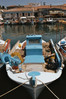 Bootje in de haven van Limnos